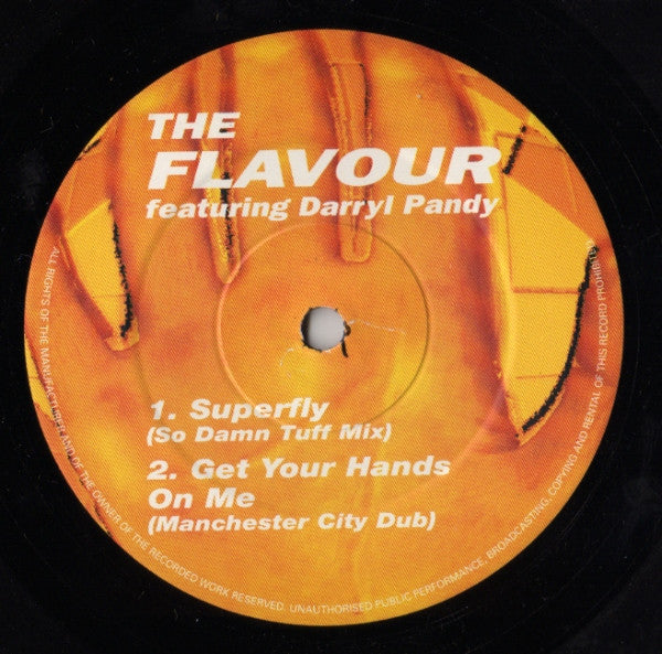 The Flavour Featuring Darryl Pandy : Get Your Hands On Me (12", Promo)