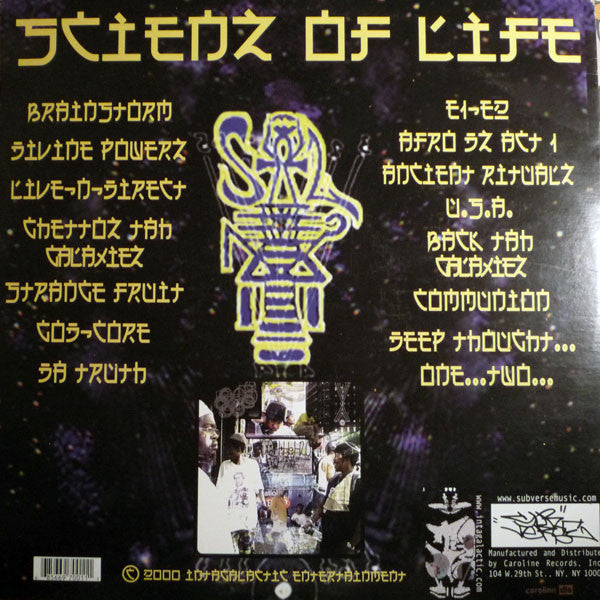 Scienz Of Life : Coming Forth By Day: The Book Of The Dead (2xLP, Album)