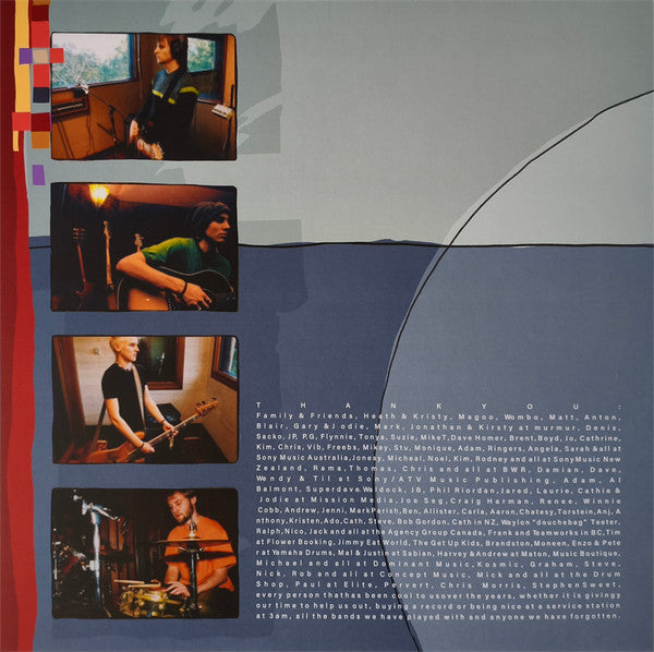 Jebediah : Jebediah (LP, Album, Ltd, RE, Red)