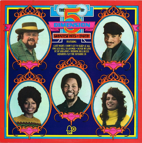 The Fifth Dimension : Greatest Hits On Earth (LP, Comp)