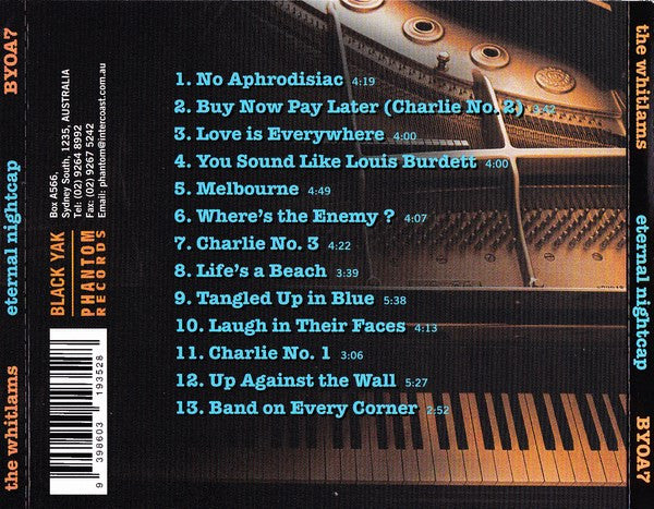 The Whitlams : Eternal Nightcap (CD, Album, RE)