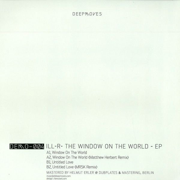 Ilario Alicante Presents Ilario Alicante : The Window On The World EP (12", EP)