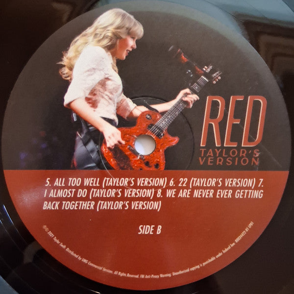 Taylor Swift : Red (Taylor's Version) (4xLP, Album, RE, RP, MPO)