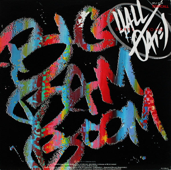 Daryl Hall John Oates* : Big Bam Boom (LP, Album, Gat)