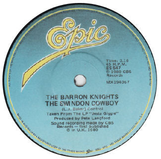 The Barron Knights : Never Mind The Presents (7", Single)