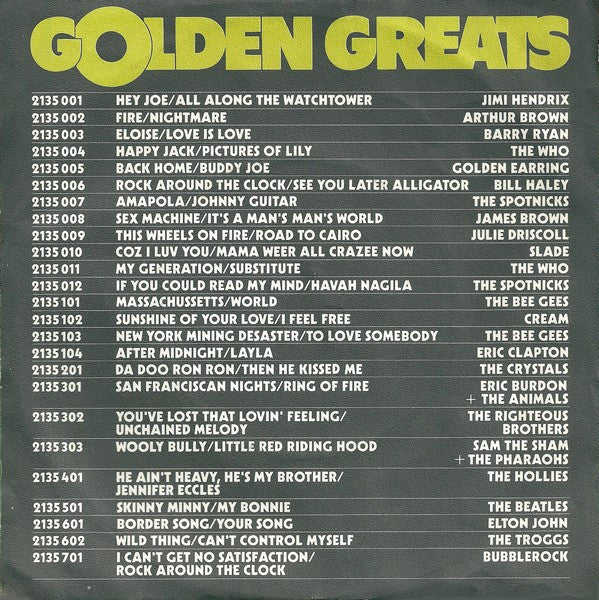 The Beatles : Skinny Minny / My Bonnie (7", Single, RE)