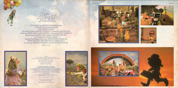The Muppets : The Muppet Movie - Original Soundtrack Recording (LP, Album, Gat)