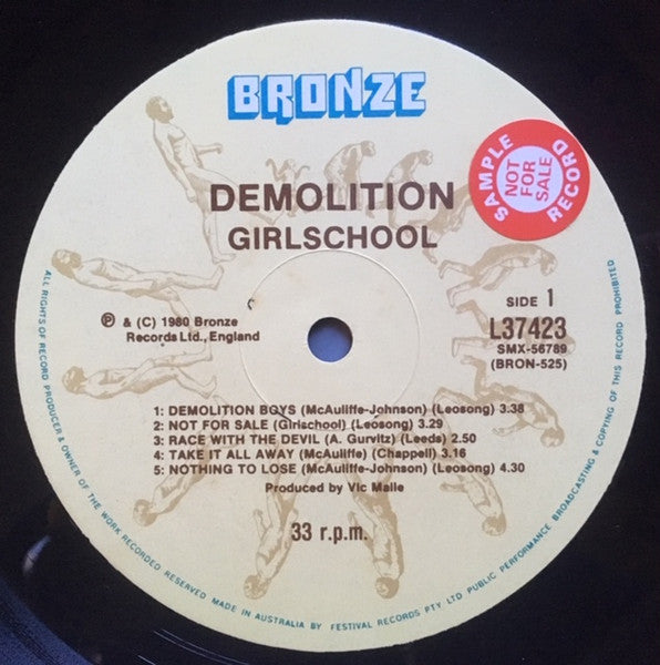 Girlschool : Demolition (LP, Album)