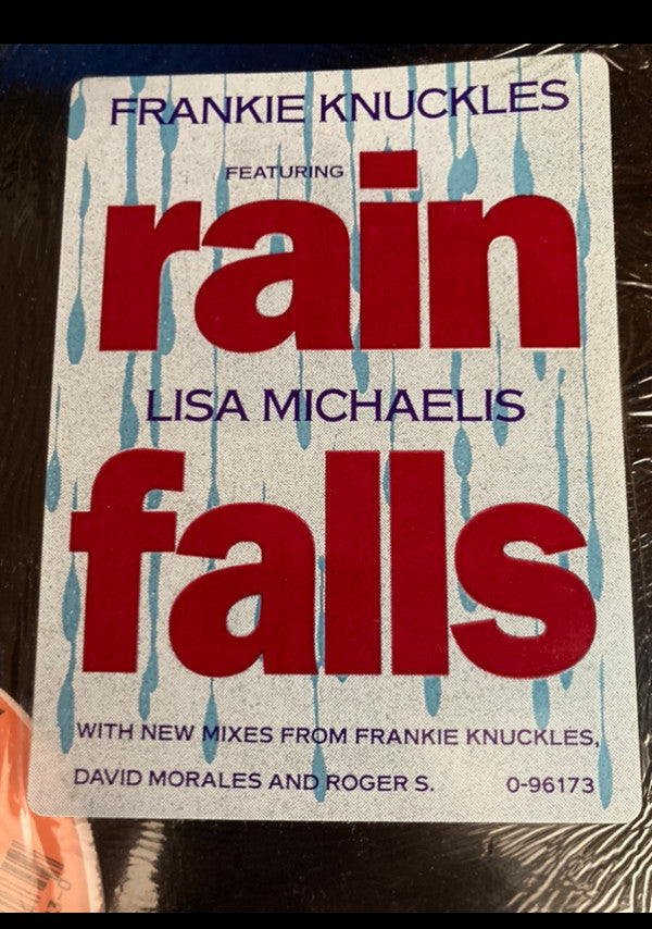 Frankie Knuckles Featuring Lisa Michaelis : Rain Falls (12")