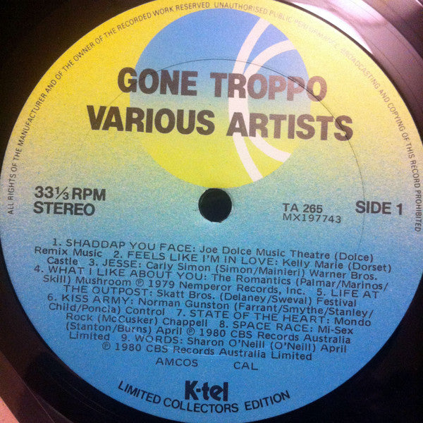Various : Gone Troppo (LP, Comp)