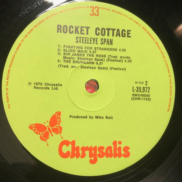Steeleye Span : Rocket Cottage (LP, Album)