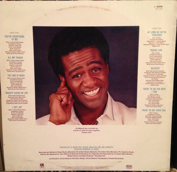 Al Green : I Get Joy (LP, Album)