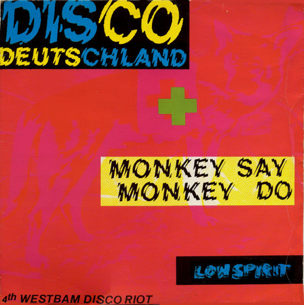 WestBam : Disco Deutschland + Monkey Say Monkey Do (12&quot;, Maxi)