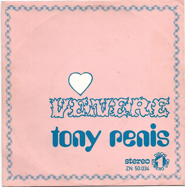 Tony Renis : Venere (7&quot;)