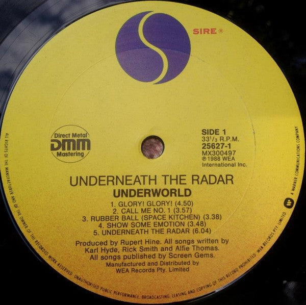 Underworld : Underneath The Radar (LP, Album)