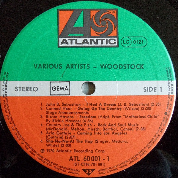 Various : Woodstock - Music From The Original Soundtrack And More (3xLP, Album, MP, M/Print, RE)