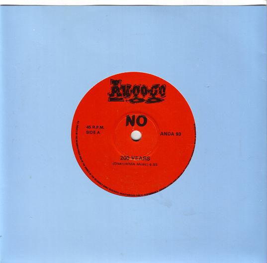 No (2) : 200 Years (7&quot;)