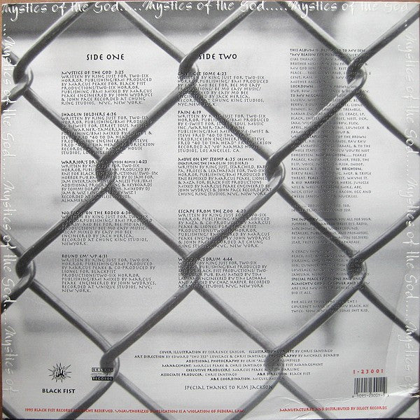 King Just : Mystics Of The God (LP, Album)