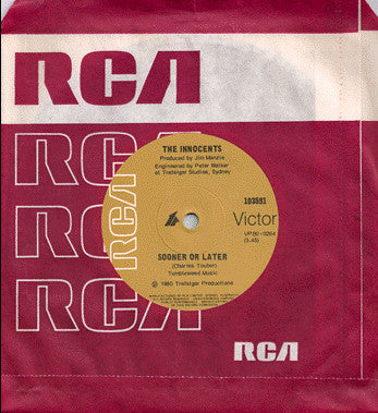 The Innocents (6) : Sooner Or Later (7&quot;)