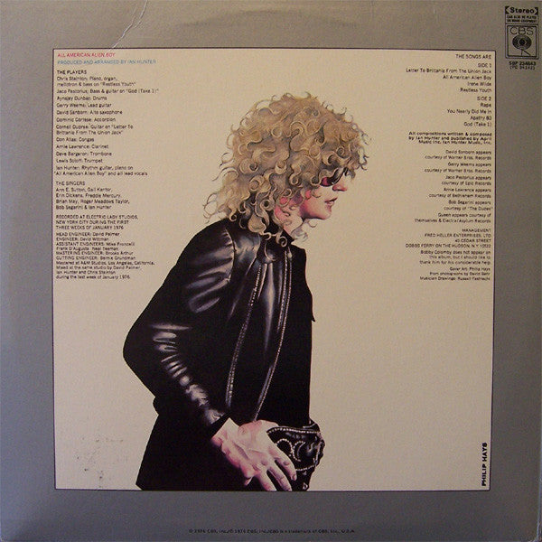 Ian Hunter : All American Alien Boy (LP, Album)