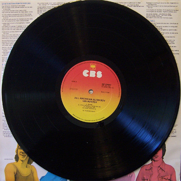 Ian Hunter : All American Alien Boy (LP, Album)