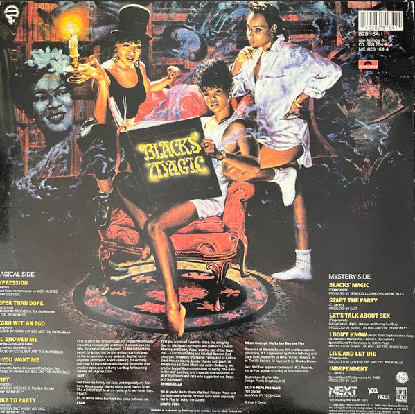 Salt 'N' Pepa : Blacks' Magic (LP, Album)