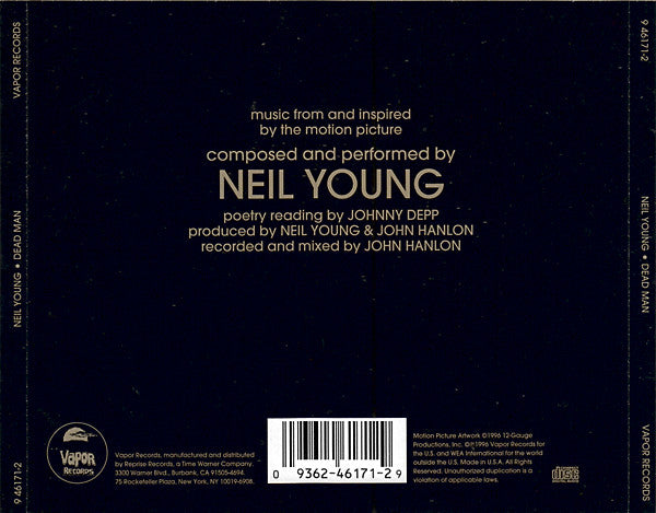 Neil Young : Dead Man (CD, Album, RE)