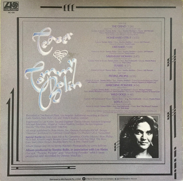 Tommy Bolin : Teaser (LP, Album)