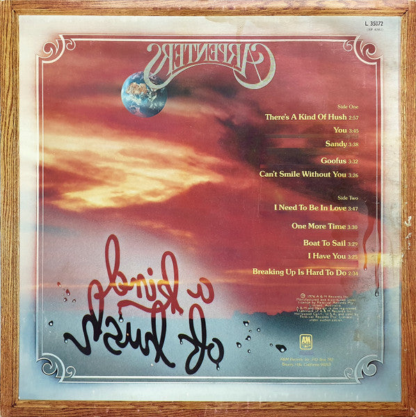 Carpenters : A Kind Of Hush (LP, Album)