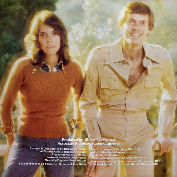 Carpenters : A Kind Of Hush (LP, Album)