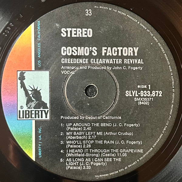 Creedence Clearwater Revival : Cosmo's Factory (LP, Album)