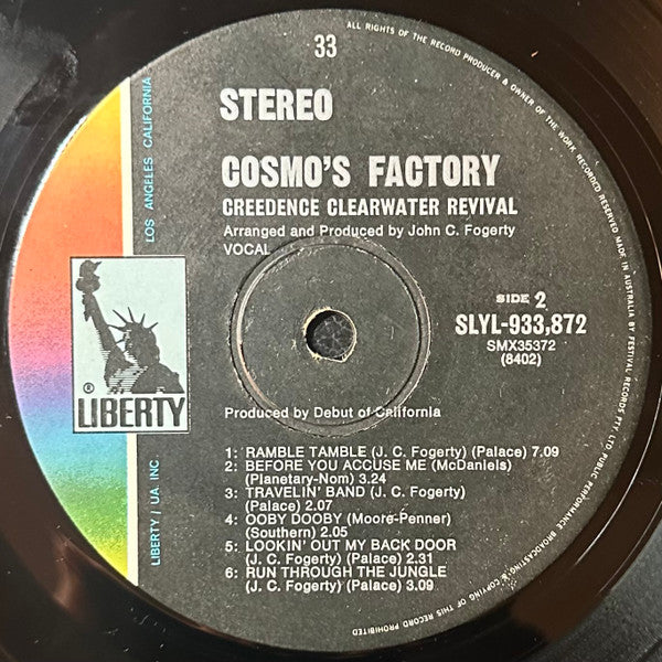 Creedence Clearwater Revival : Cosmo's Factory (LP, Album)