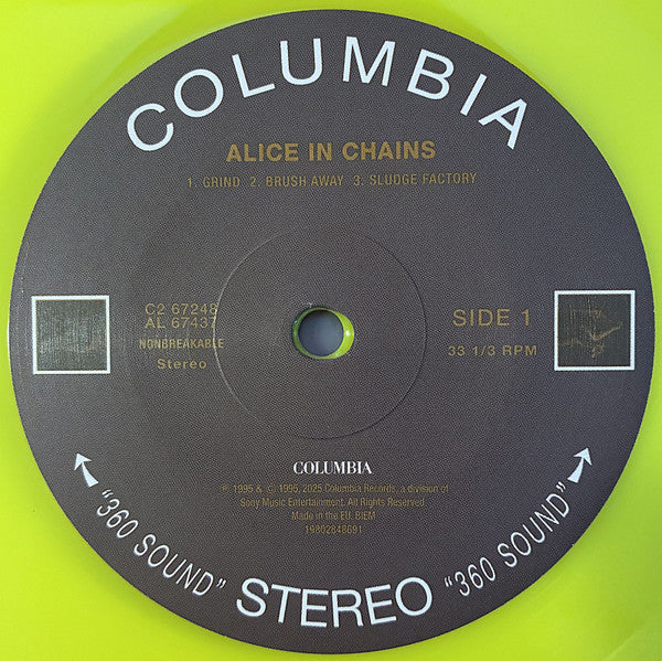 Alice In Chains : Alice In Chains (2xLP, Album, Ltd, RE, Yel)