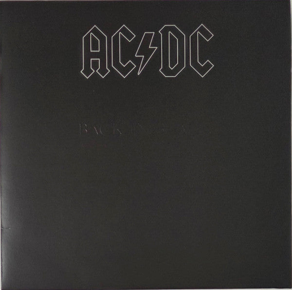 AC/DC : Back In Black (LP, Album, RE, RM)
