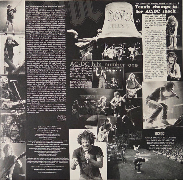 AC/DC : Back In Black (LP, Album, RE, RM)