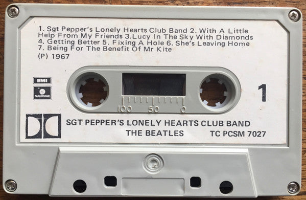 The Beatles : Sgt. Pepper's Lonely Hearts Club Band (Cass, Album, RE)