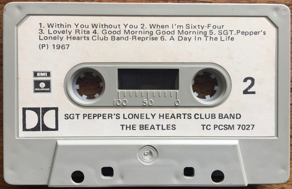 The Beatles : Sgt. Pepper's Lonely Hearts Club Band (Cass, Album, RE)