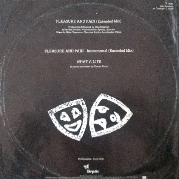 Divinyls : Pleasure & Pain (Extended Mix) (12", Single, Ltd)