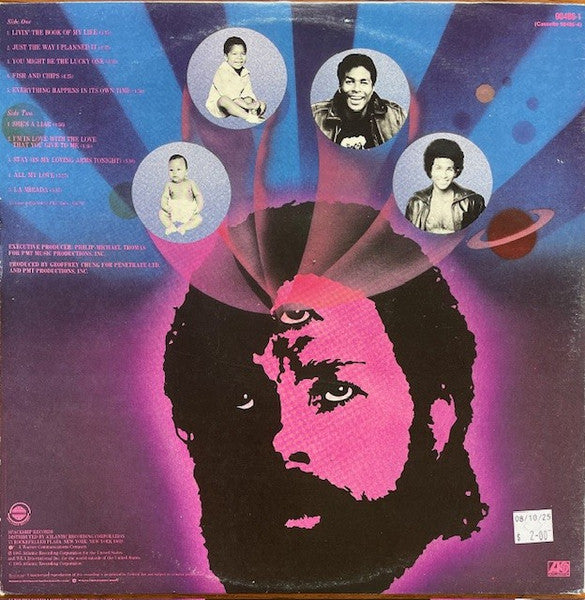 Philip-Michael Thomas : Living The Book Of My Life (LP, Album, Gat)