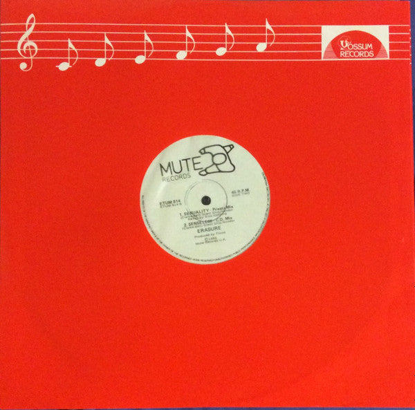 Erasure : Sometimes (Shiver Mix) (12", Single, Ltd)