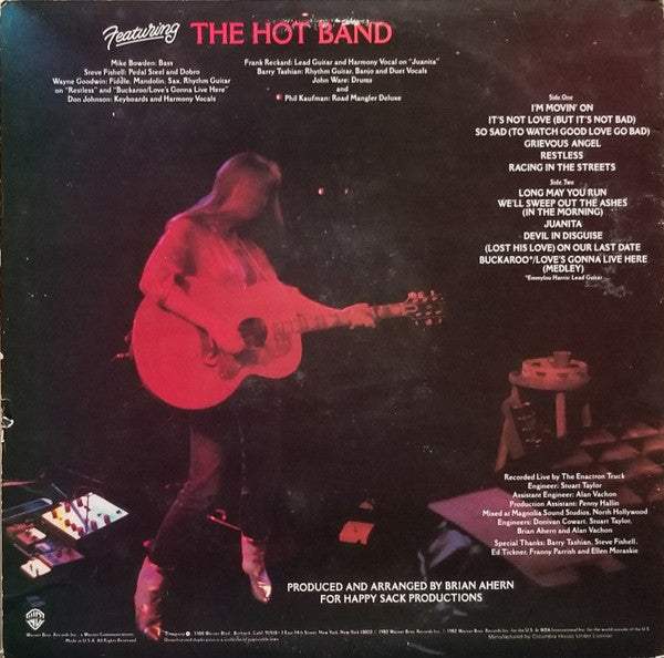 Emmylou Harris : Last Date (LP, Album, Club, Car)