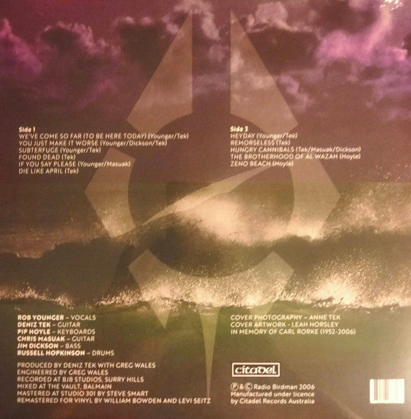 Radio Birdman : Zeno Beach (LP, Album, RE, RM)
