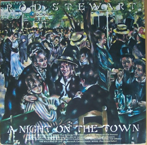 Rod Stewart : A Night On The Town (LP, Album)