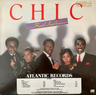 Chic : Real People (LP, Album, Promo)