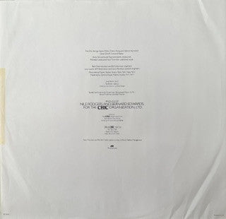 Chic : Real People (LP, Album, Promo)