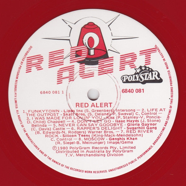 Various : Red Alert (LP, Comp, Red)