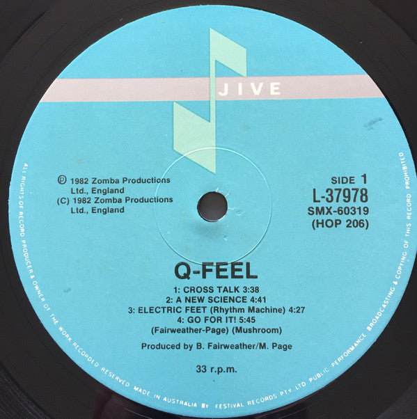 Q-Feel : Q-Feel (LP, Album)