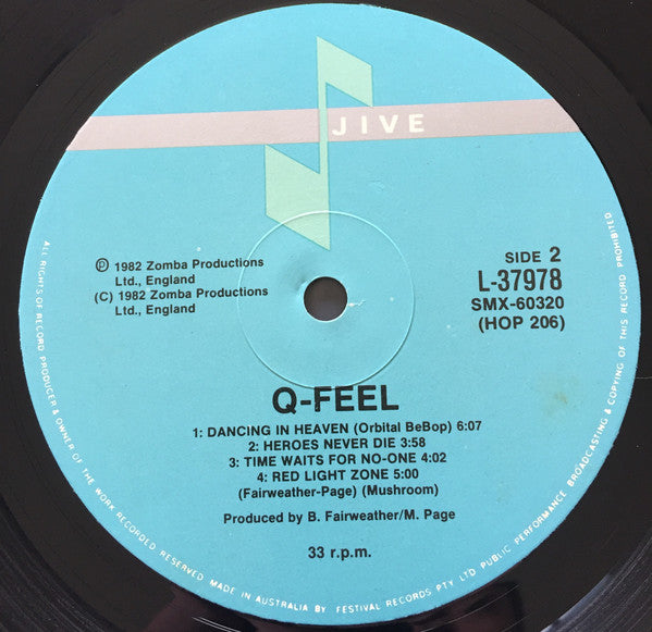 Q-Feel : Q-Feel (LP, Album)