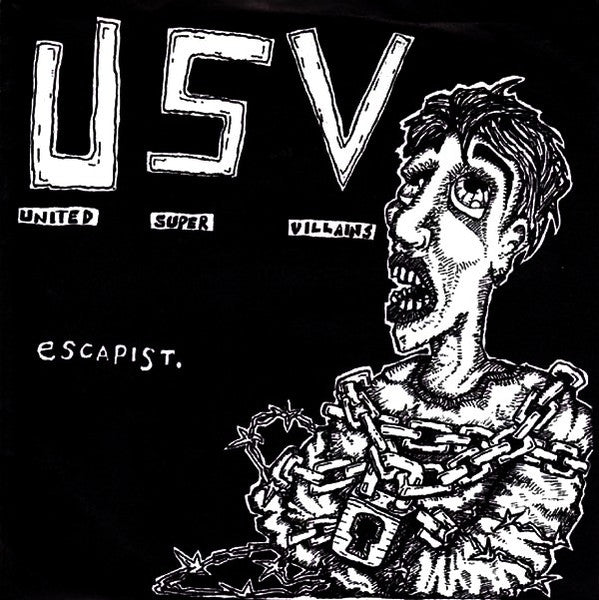 United Super Villains : Escapist (7", Pin)