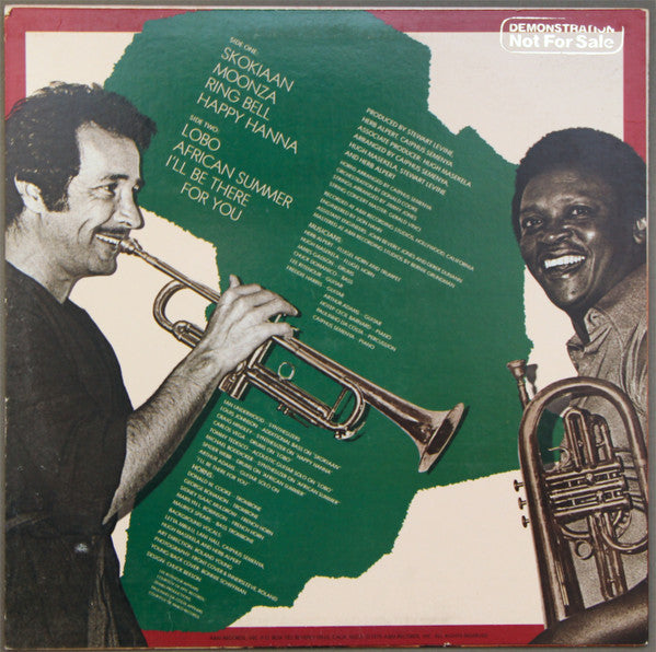 Herb Alpert • Hugh Masekela : Herb Alpert • Hugh Masekela (LP, Album, Promo, Ter)